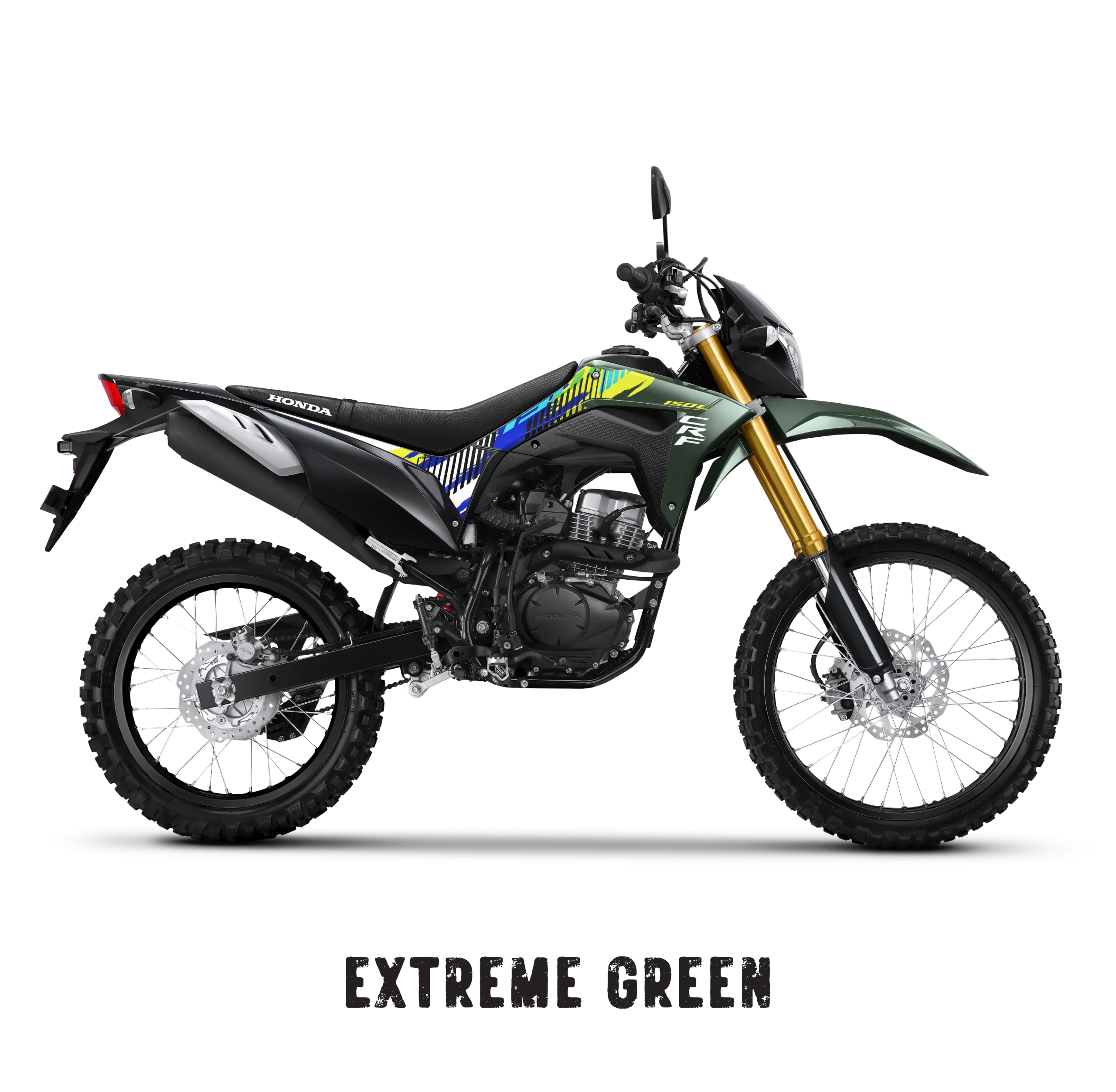 Honda CRF150 Hijau