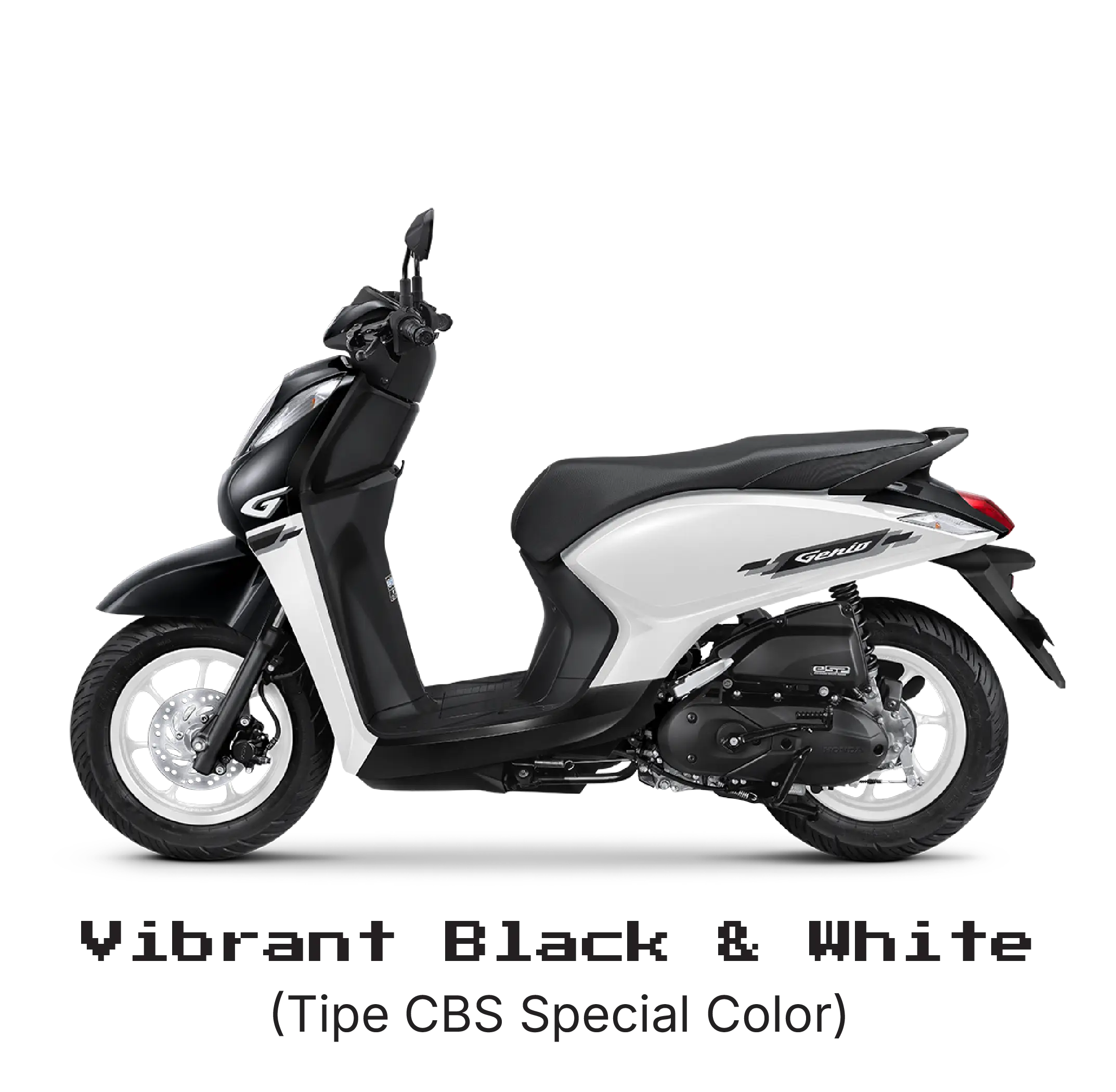 Honda Motor Genio Black White