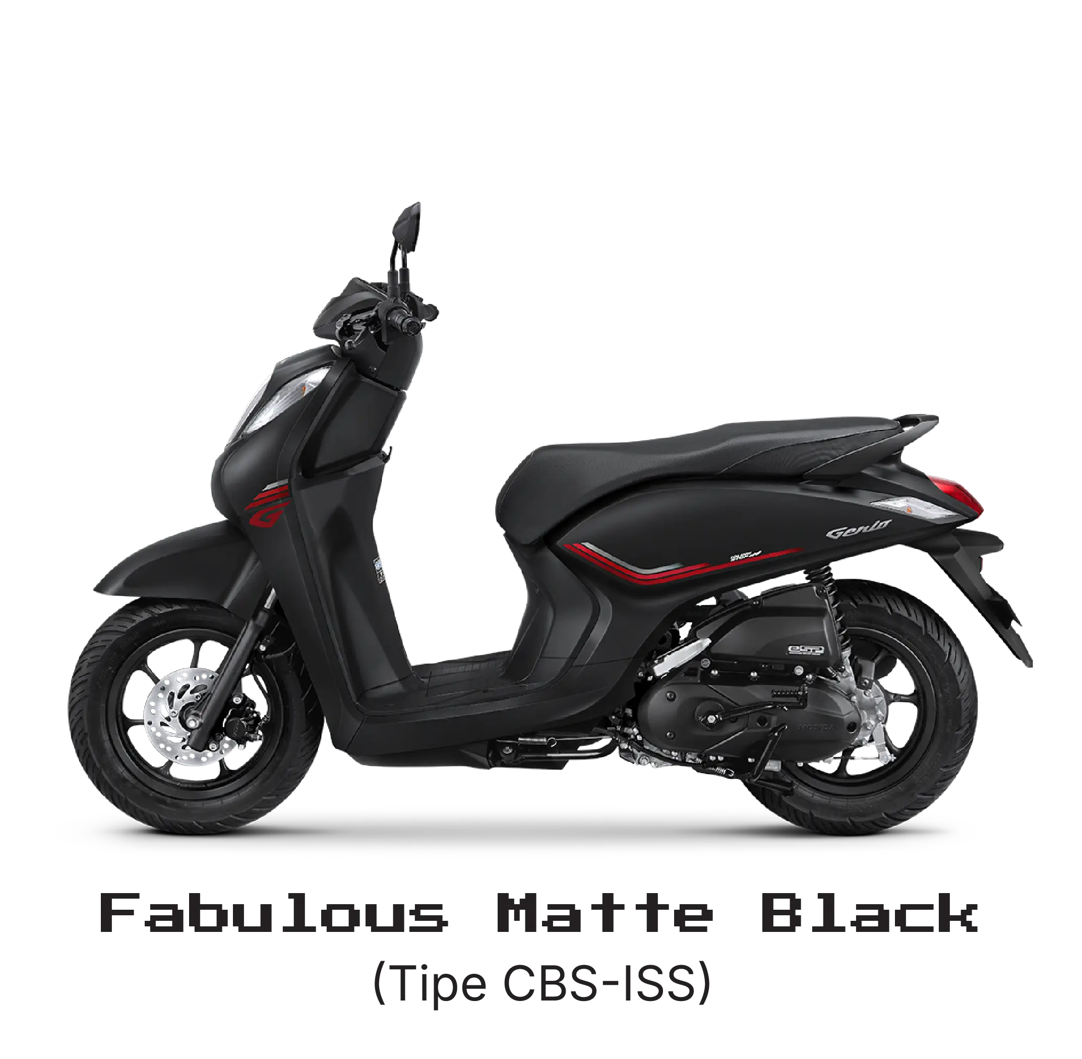 Honda Motor Genio Matte Black