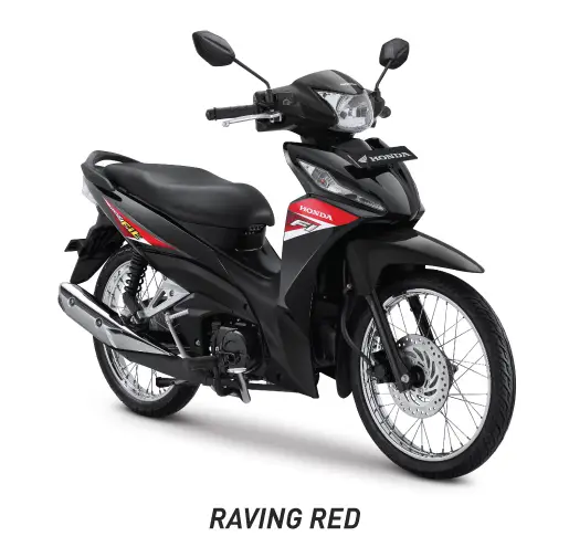 Honda Revo Merah Hitam