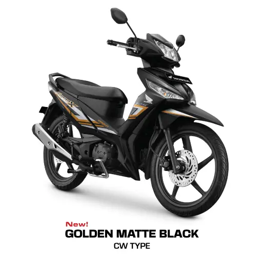 Honda SUpra X Hitam