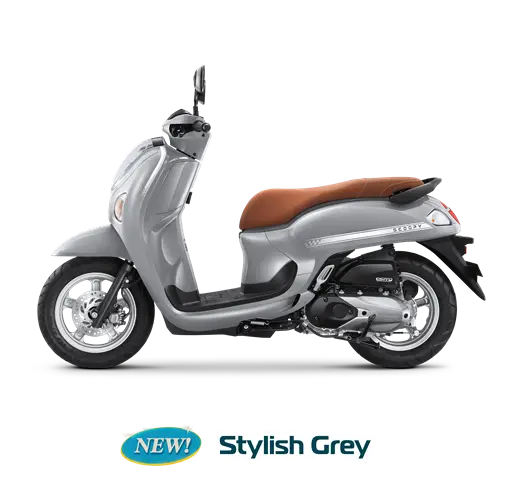 Honda Scoopy Warna Grey