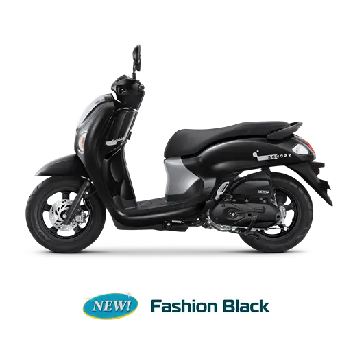 Honda Scoopy Warna Hitam