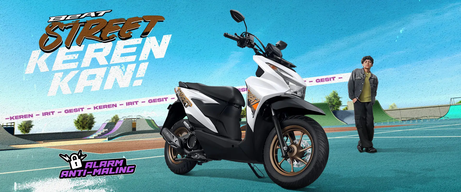 Motor Honda Beat Street Bali